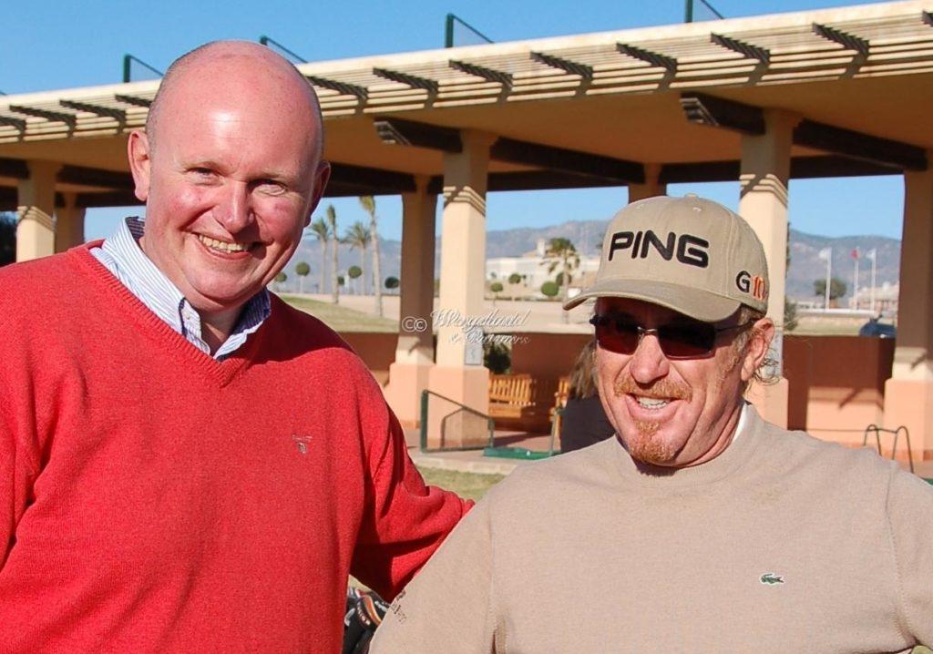 Miguel Jimenez og Tom