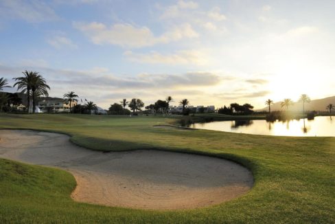 golf stemning bunker