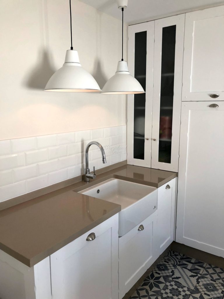 Fransk vask og lamper