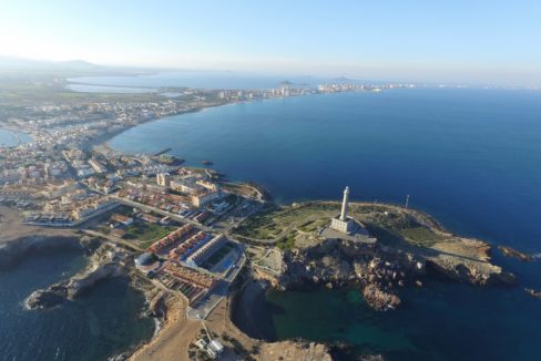 Dronebilde cabo de palos tårnet