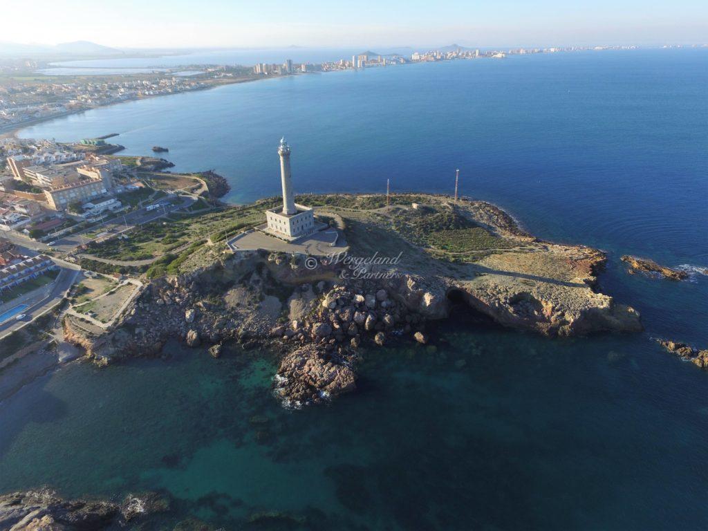 Flyfoto cabo de palos tårnet