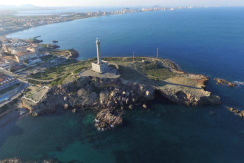 Flyfoto cabo de palos tårnet