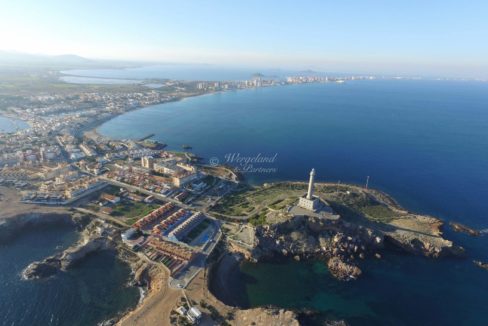 Dronebilde Cabo fyrtårn