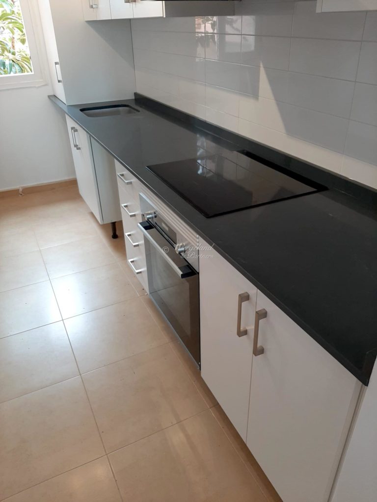 Kjøkken ny benkeplate