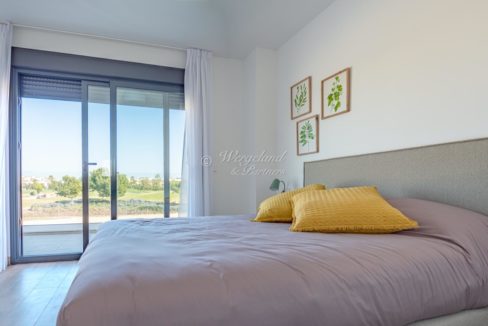 Visningshuset Nr.24 Soverom Seng Utsikt Golf