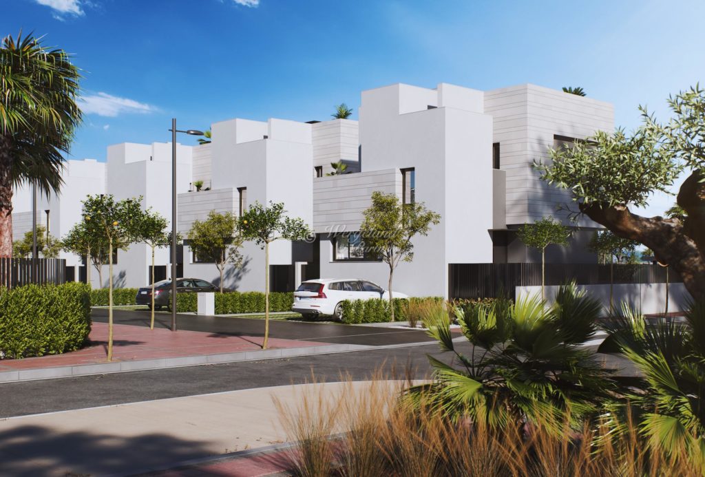 Almendro Baksiden Parkering