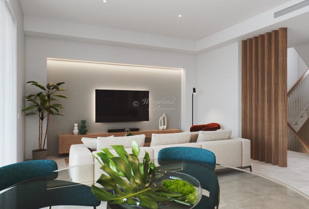 Almendro Stue Sofa Tv