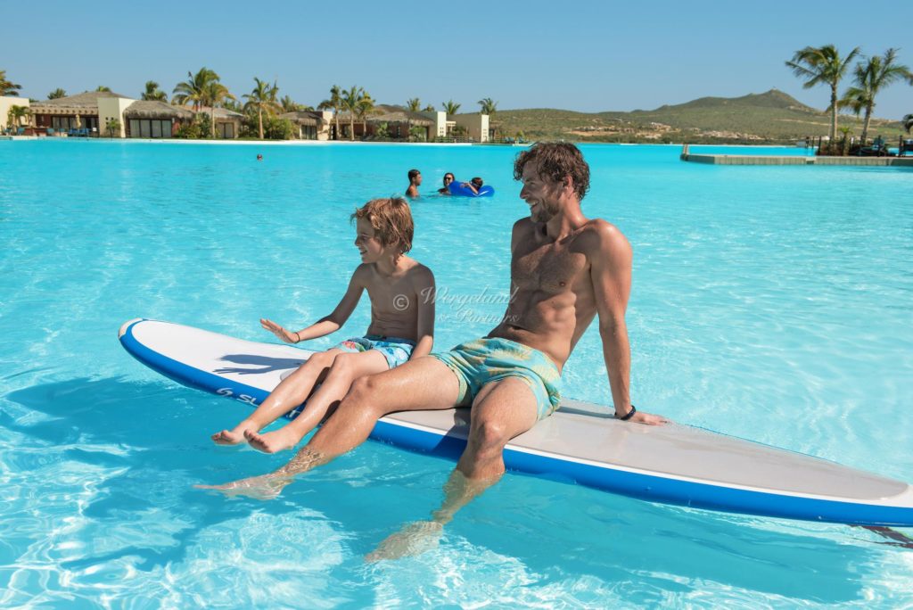 Crystal Lagoon Paå Brett