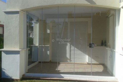 Sol- & vindbeskyttelse, glassgardiner