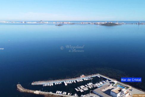 dronebilde mar de cristal bathavn mot la manga