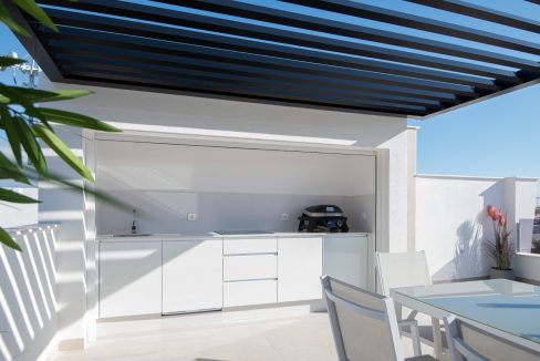 Takterrasse Pergola Utekjøkken