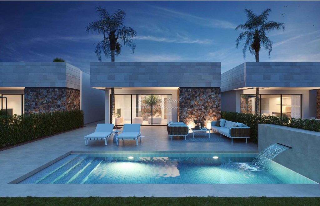 Basseng Uteområde Natt