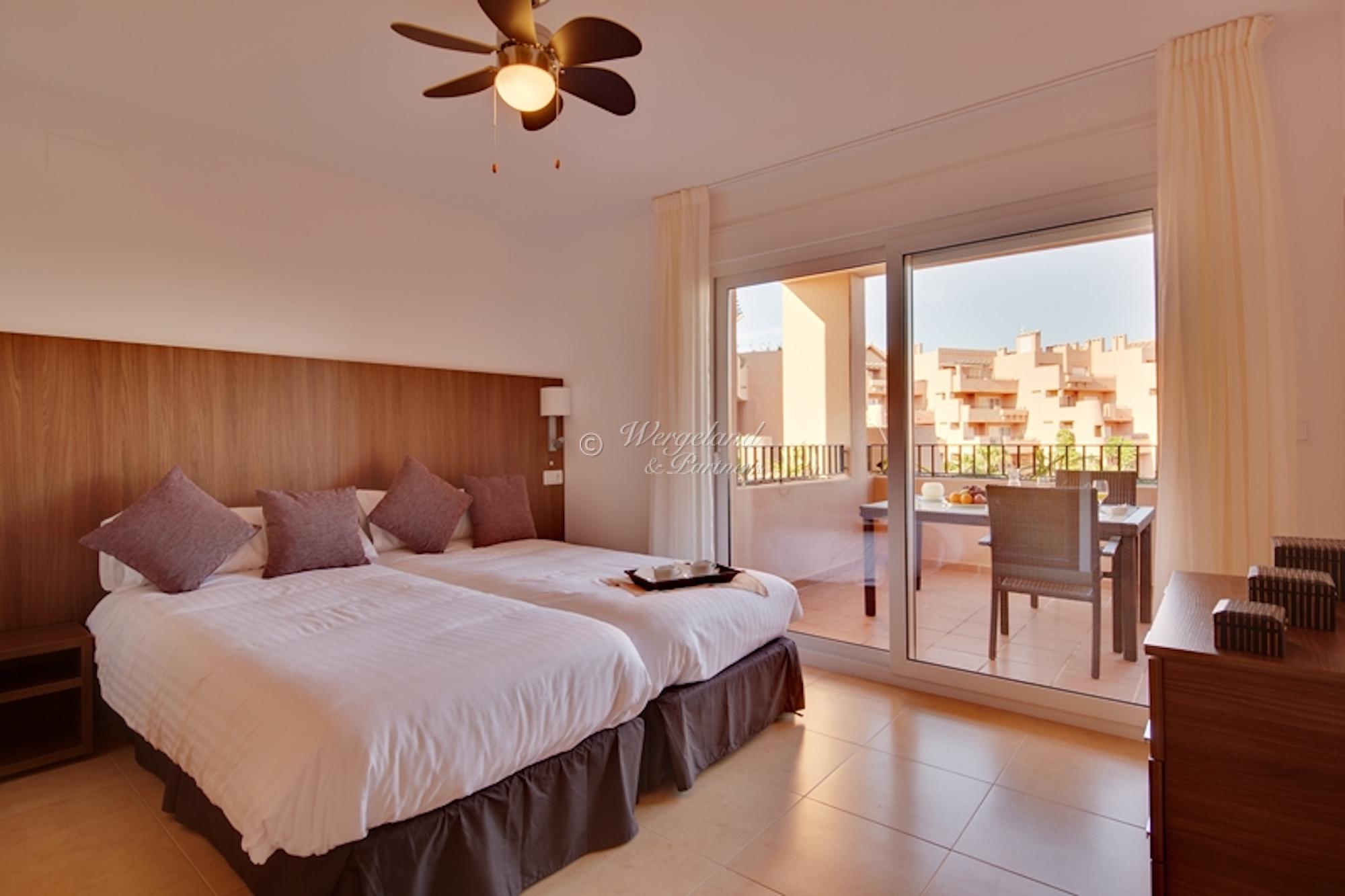 3 Bedrooms furnished The Residences apartments, pool- and or golf views. Prices from 242.000€ [TR3]