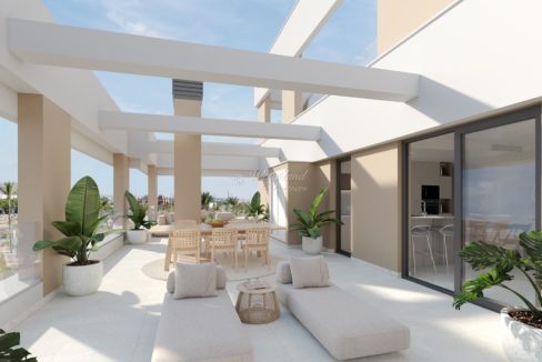 ENCINA 57 3 FLOOR A Terrassen