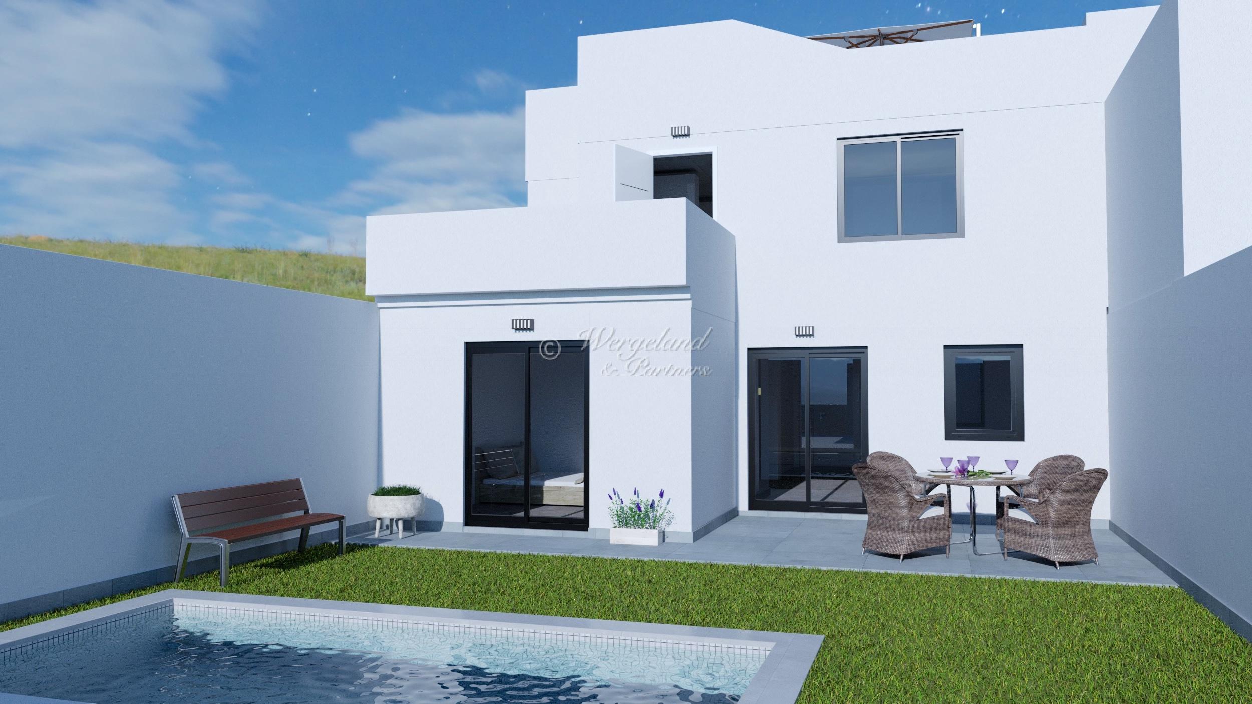 4 soveroms enebolig, privat basseng og takterrasse! [RB5]
