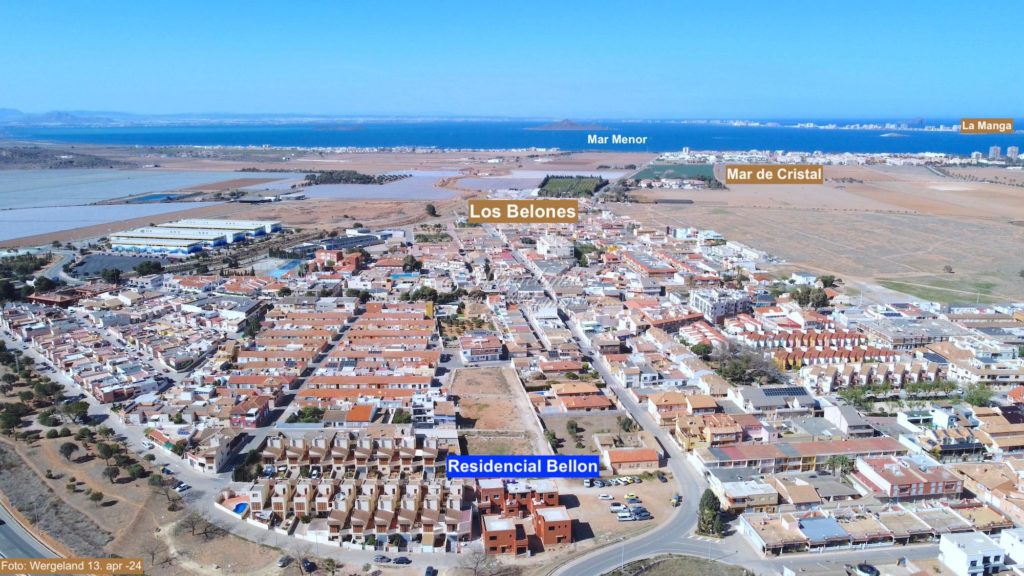 dronebilde bellom mar menor