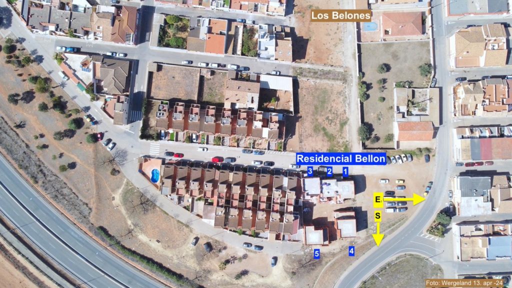 dronebilde Bellon los belones