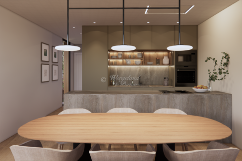 Spisestue Mot Kjøkken