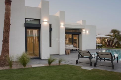 Kveldsbelsyning 1plans Villa