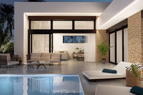 Pool By Night