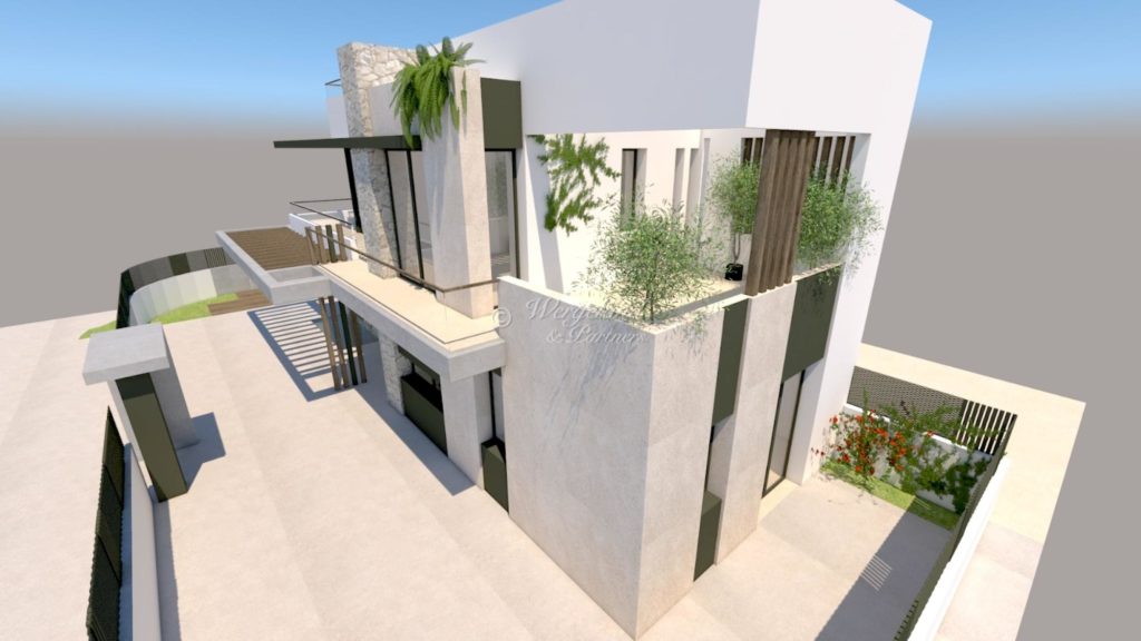 Villa Skisse Hjørne