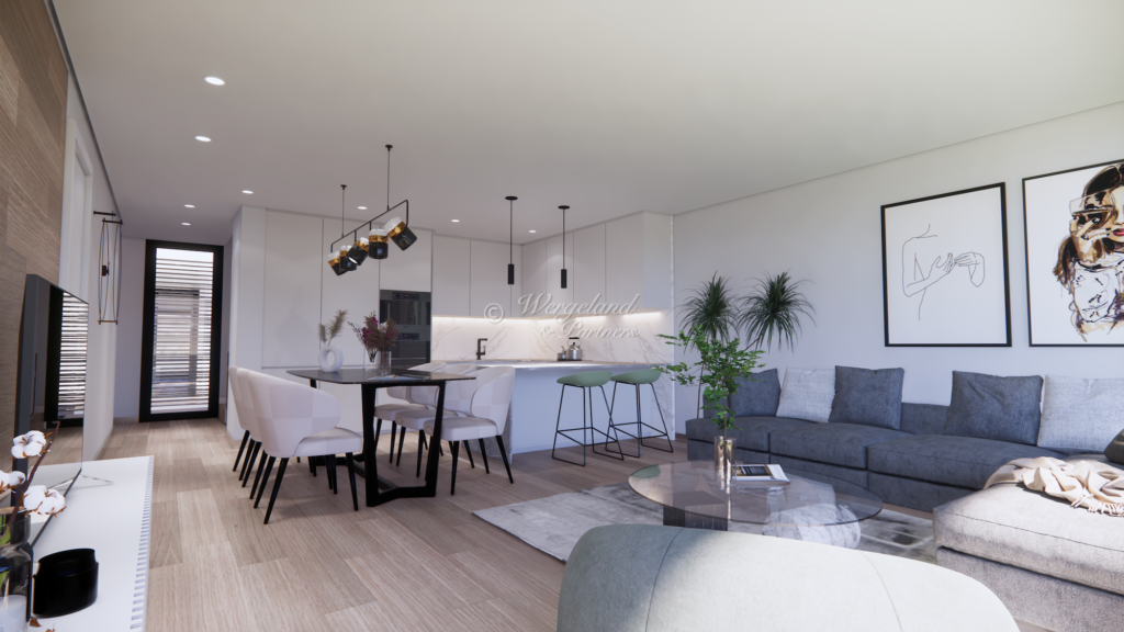 Stuen Spisestue Kjøkken